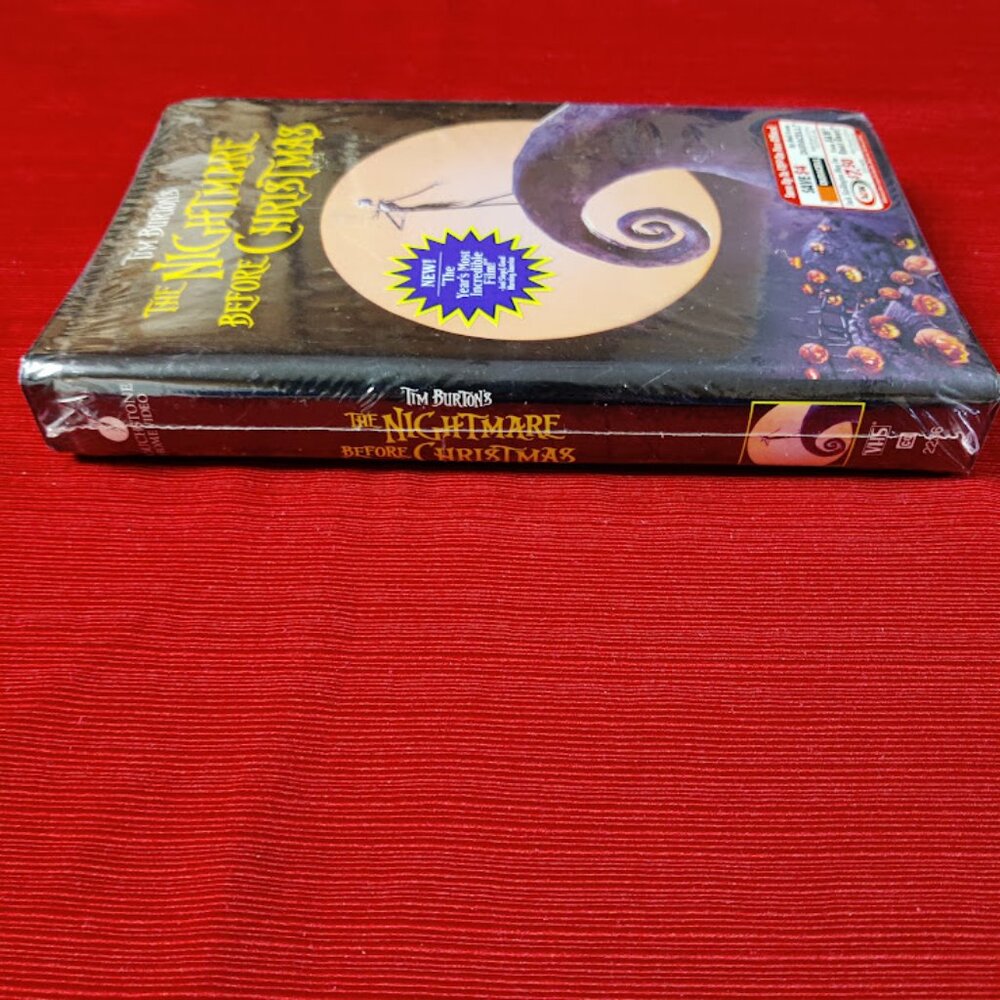 *FACTORY SEALED*  Nightmare Before Christmas VHS Tape Movie **NEW** - Picture 3 of 7